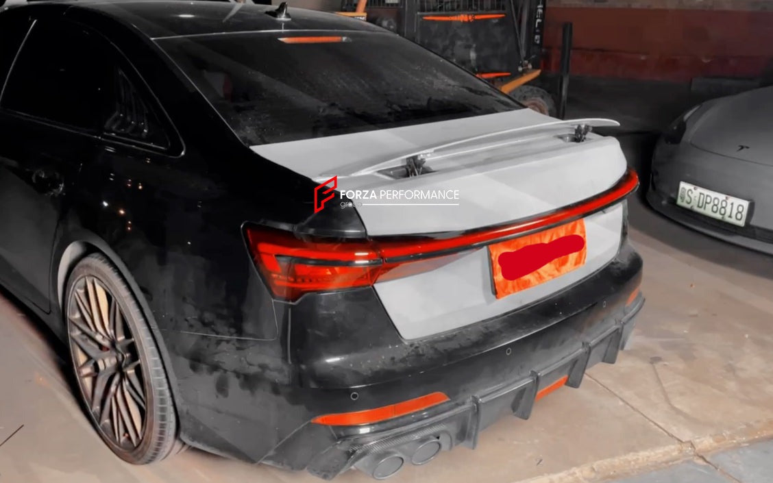 REAR SPOILER for AUDI A6 C8 2018 - 2023  Set includes:  Rear Spoiler