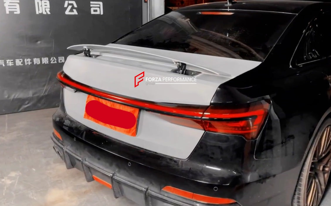 REAR SPOILER for AUDI A6 C8 2018 - 2023  Set includes:  Rear Spoiler