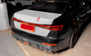 REAR SPOILER for AUDI A6 C8 2018 - 2023  Set includes:  Rear Spoiler