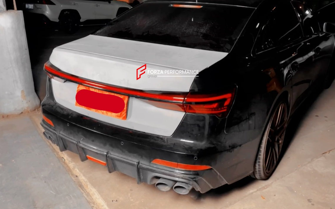 REAR SPOILER for AUDI A6 C8 2018 - 2023  Set includes:  Rear Spoiler