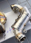 VALVED EXHAUST CATBACK MUFFLER for LOTUS EMIRA 2.0T  Set includes:  Center Pipes Mufflers with valves Exhaust tips