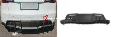 DRY CARBON REAR DIFFUSER for TESLA MODEL Y