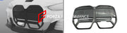 DRY CARBON BODY KIT for BMW i4 G26 2021+  Set includes:  Hood Front Grille Front Lip Side Skirts Roof Spoiler Rear Spoiler (two options) Rear Canards Rear Diffuser (with or without LED Tail Lights) Engine Cover
