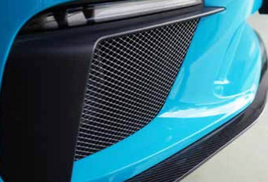 AUTHENTIC KARBEL CARBON AIR VENT COVERS for PORSCHE 911 991.2 GT3  Set includes:  Air Vent Covers