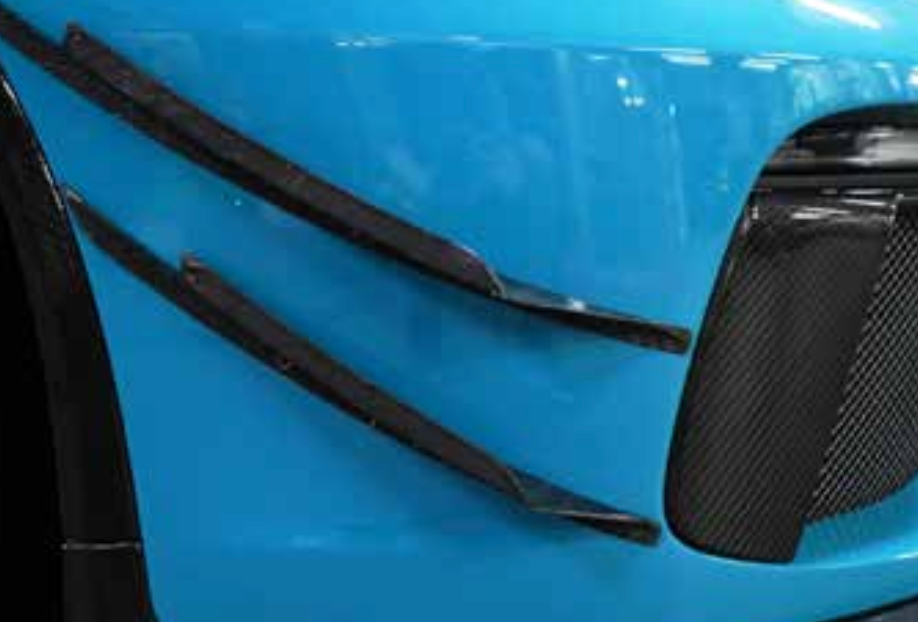 AUTHENTIC KARBEL CARBON CANARDS for PORSCHE 911 991.2 GT3  Set includes:  Canards
