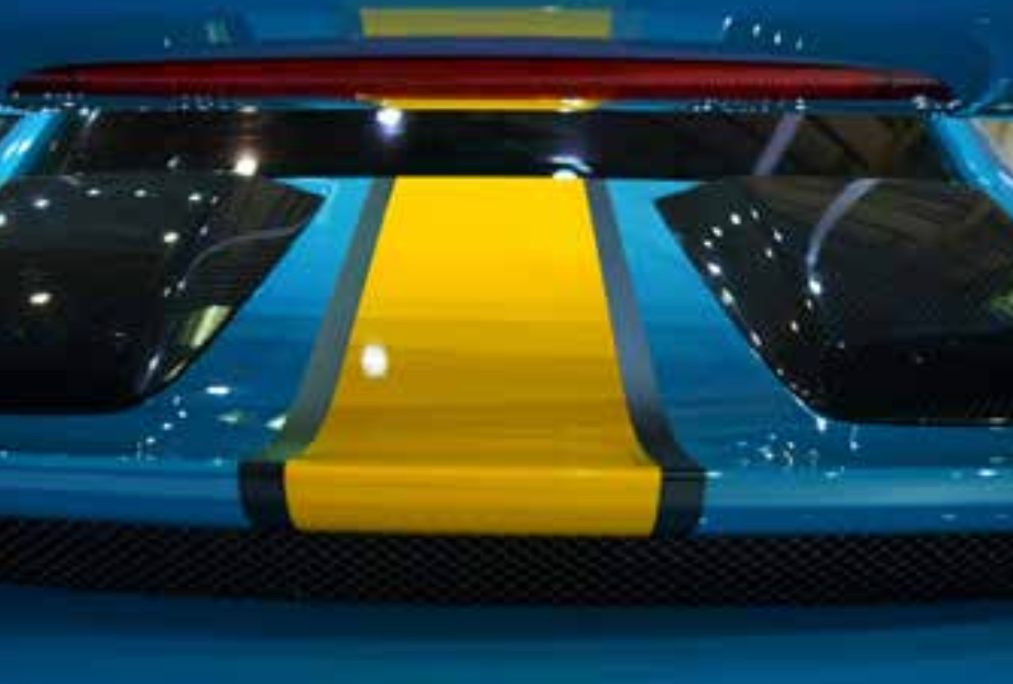 AUTHENTIC KARBEL CARBON REAR AIR INTAKE COVERS for PORSCHE 911 991.2 GT3  Set includes:  Rear Air Intake Covers