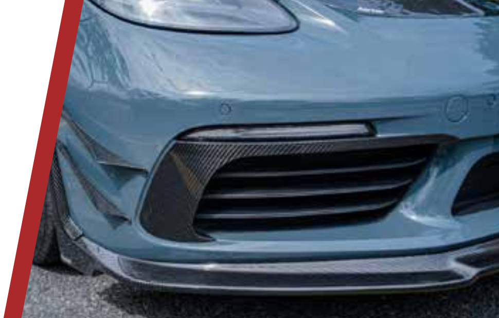 AUTHENTIC KARBEL CARBON AIR VENT for PORSCHE 718 BOXSTER CAYMAN  Set includes:  Air Vent