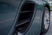 AUTHENTIC KARBEL CARBON SIDE AIR VENTS for PORSCHE 718 BOXSTER CAYMAN  Set includes:  Air Vents