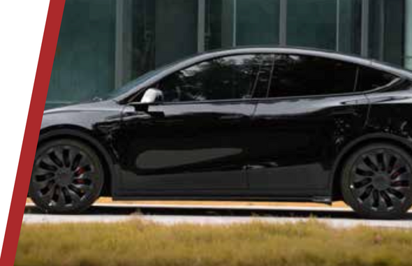 AUTHENTIC KARBEL CARBON SIDE SKIRTS for TESLA MODEL Y  Set includes:  Side Skirts