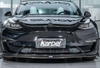 AUTHENTIC KARBEL CARBON FRONT LIP for TESLA MODEL 3  Set includes:  Front Lip