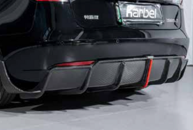 AUTHENTIC KARBEL CARBON REAR DIFFUSER for TESLA MODEL 3  Set includes:  Rear Diffuser