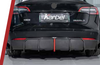 AUTHENTIC KARBEL CARBON REAR DIFFUSER for TESLA MODEL 3  Set includes:  Rear Diffuser