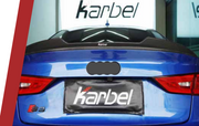AUTHENTIC KARBEL CARBON REAR SPOILER V2 for AUDI A3 S3 RS3 2013 - 2020  Set includes:  Rear Spoiler