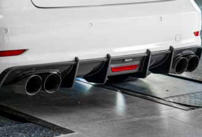 AUTHENTIC KARBEL CARBON REAR DIFFUSER for AUDI A3 S3 8V 2013 - 2016  Set includes:  Rear Diffuser