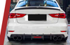 AUTHENTIC KARBEL CARBON REAR DIFFUSER for AUDI A3 S3 8V 2013 - 2016  Set includes:  Rear Diffuser