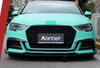 AUTHENTIC KARBEL CARBON AIR VENT COVERS for AUDI A3 S3 8V 2017 - 2019  Set includes:  Air Vent Covers