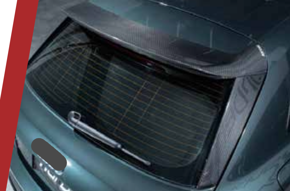 AUTHENTIC KARBEL CARBON ROOF SPOILER for AUDI A3 8Y HATCHBACK 2020+  Set includes:  Roof Spoiler
