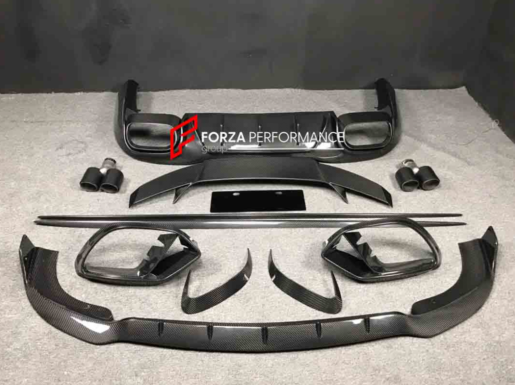CARBON FIBER BODY KIT for MERCEDES BENZ AMG C190 GT50 GT53 4 DOOR 2017+