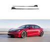 Carbon Fiber Side Skirts for Tesla Model S Plaid 2021-2023