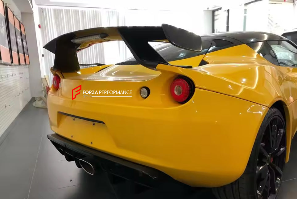 Carbon Fiber GTE Style Spoiler for Lotus Evora S 400 410 GT430 Sport 2010 - 2016
