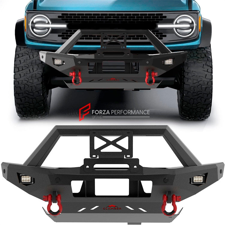 Steel Front Bumper with LED for Ford Bronco 2021+