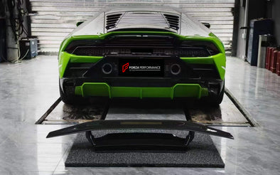 TECNICA STYLE CARBON REAR SPOILER for LAMBORGHINI HURACAN LP580 LP610 EVO 2020+  Set includes:   Rear Spoiler