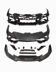 TECNICA STYLE FRONT BUMPER for LAMBORGHINI HURACAN LP580 LP610 EVO 2014 - 2023