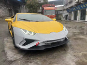 TECNICA STYLE FRONT BUMPER for LAMBORGHINI HURACAN LP580 LP610 EVO 2014 - 2023  Set includes:  Front Bumper