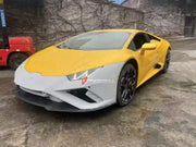 TECNICA STYLE FRONT BUMPER for LAMBORGHINI HURACAN LP580 LP610 EVO 2014 - 2023  Set includes:  Front Bumper