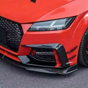 FRONT CANARDS AIR VENT TRIMS FOR AUDI TT 2018 - 2023