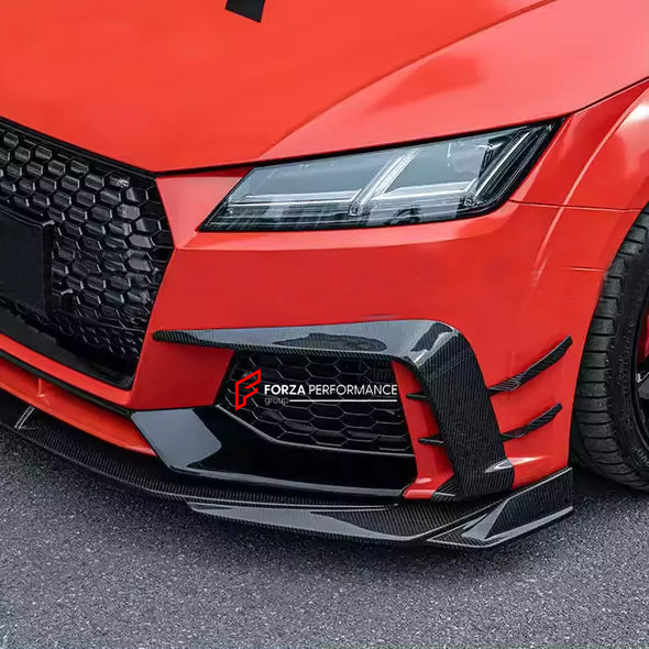 FRONT CANARDS AIR VENT TRIMS FOR AUDI TT 2018 - 2023