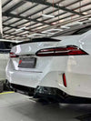 BODY KIT for BMW 5 SERIES G60 2023+  Set includes:   Front Lip Front Canards Rear Spoiler Rear Diffuser