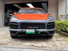 TURBO GT STYLE DRY CARBON BODY KIT for PORSCHE CAYENNE 9Y0 2018 - 2023  Set includes:   Front Bumper Front Vent Covers Side Fenders Side Skirts Wheel Arches Rear Diffuser Exhaust tips with mufflers