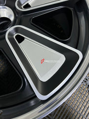 FORGED WHEELS RIMS FOR FERRARI 296 GT MODIFICATA 2026 Forza Performance custom fit buy OEM Koenigsegg CCGT1 Silver 5-Spoke style design wheels