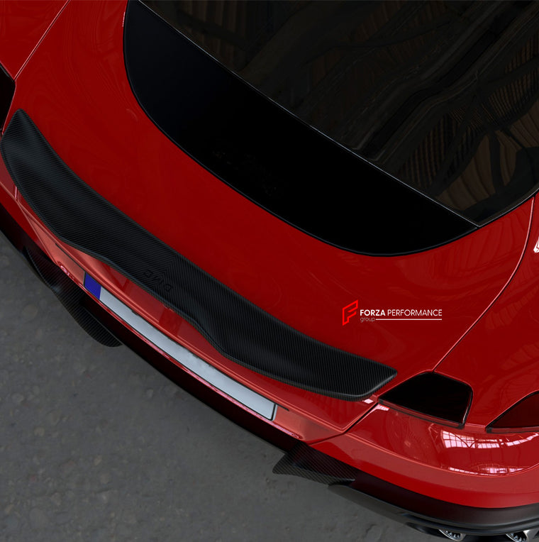 Dry Carbon Fiber REAR WING COVER for Ferrari Roma 2019+