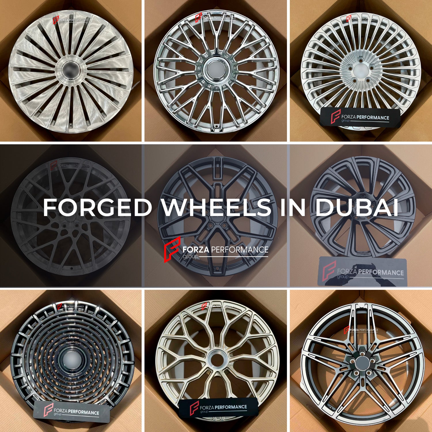 BUY CUSTOM FORGED WHEELS RIMS for ROLLS ROYCE in DUBAI / UAE