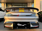UPGRADE BODY KIT for XIAOMI SU7 2024+ upgrade to ULTRA STYLE

Set includes:

Front Lip

Front Bumper
Hood/Bonnet
Side Skirts
Rear Diffuser
Rear Spoiler

Material: Plastic

Note: Professional installation is required.