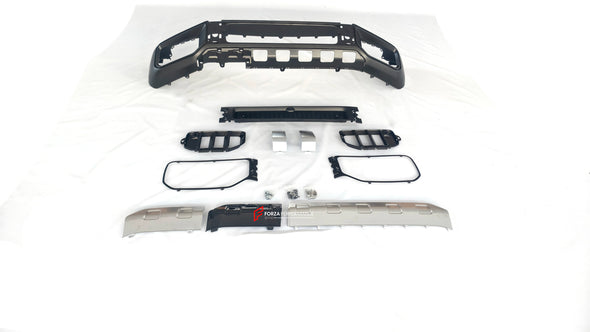 UPGRADE FACELIFT FRONT BUMPER for MERCEDES-BENZ G-CLASS W464 2018 - 2024 to G63 W465 AMG 2025

Set includes:

Front Bumper