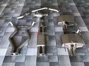 VALVED EXHAUST CATBACK MUFFLER for LAND ROVER RANGE ROVER SPORT L494 LCI 3.0T 2020+  Set includes:  Center Pipes Mufflers with valves Exhaust tips Valve control box with remote control (you may also reuse your factory exhaust valve motors)