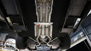VALVED EXHAUST CATBACK MUFFLER for MERCEDES-BENZ S-CLASS W222 S450 3.0T 2014+  Valved exhaust, meaning that has remote, controlled valves - allowing a switch between an aggressive loud sports sound and a sound that is closer to the OEM sound.  Set includes:  Center Pipes Mufflers with valves Valve control box with remote control (you may also reuse your factory exhaust valve motors) Factory exhaust tips must be reused.