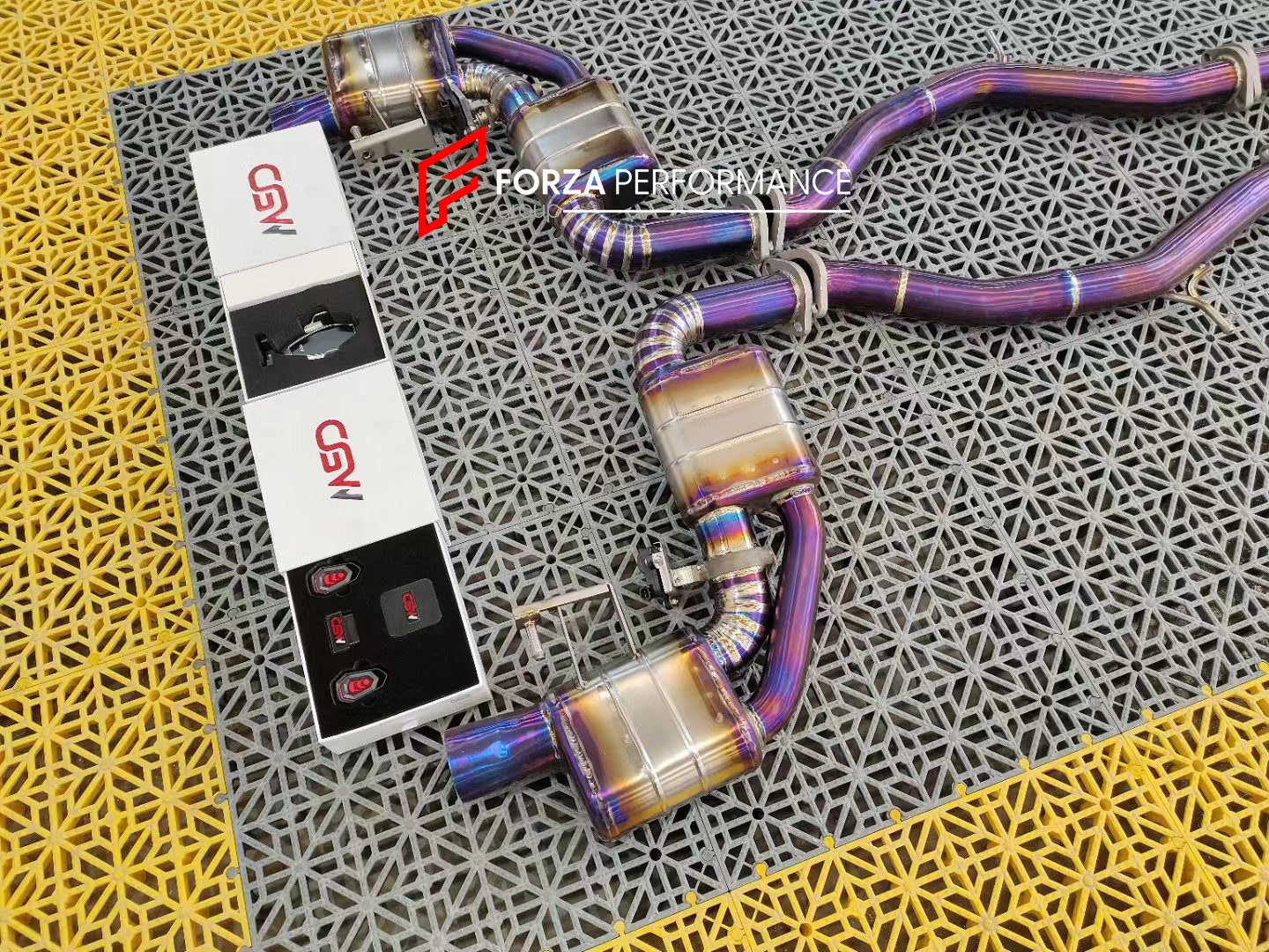 VALVED EXHAUST CATBACK MUFFLER for Mercedes-Benz S-Class S63 AMG C217 5.5T Coupe