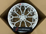 FORGED WHEELS RIMS FOR MCLAREN P47 SUV 2028+ Forza Performance custom fit buy Silver Multi-Spoke style design wheels