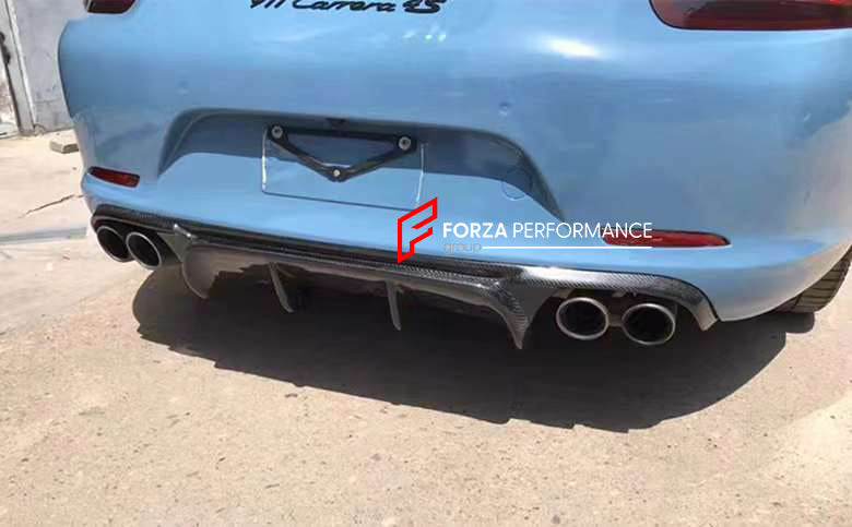 VORSTEINER STYLE CARBON REAR DIFFUSER for PORSCHE 911 991.1 2012 - 2019 ...