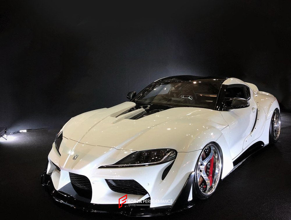 AUTHENTIC VEILSIDE VSF90R BODY KIT for TOYOTA SUPRA A90 2019+  Set includes:  Front Bumper Side Skirts Rear Bumper Hood Side Fenders Rear Spoiler Door Panels
