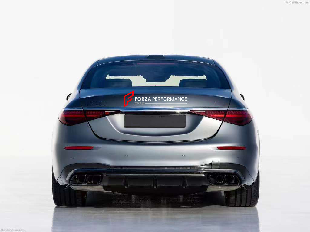 S63 Rear Rear Diffuser S63 AMG E Performance for S-Class W223 S450 S500 S580 ...