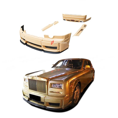 WALD STYLE BODY KIT for ROLLS ROYCE PHANTOM 2002 - 2016   Set includes:  Front Bumper Assembly Side Skirts Rear Bumper Assembly