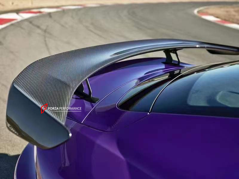 WEISSACH GT STYLE DRY CARBON REAR SPOILER for PORSCHE TAYCAN J1 TURBO 2020+  Set includes:  Rear Spoiler