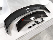 WEISSACH GT STYLE DRY CARBON REAR SPOILER for PORSCHE TAYCAN J1 TURBO 2020+  Set includes:  Rear Spoiler