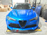 WIDE BODY KIT for ALFA ROMEO STELVIO 949 2017 - 2023  Set includes:  Front Lip Fender Flares Side Skirts Rear Spoiler Roof Spoiler Rear Diffuser Hood Side Fenders