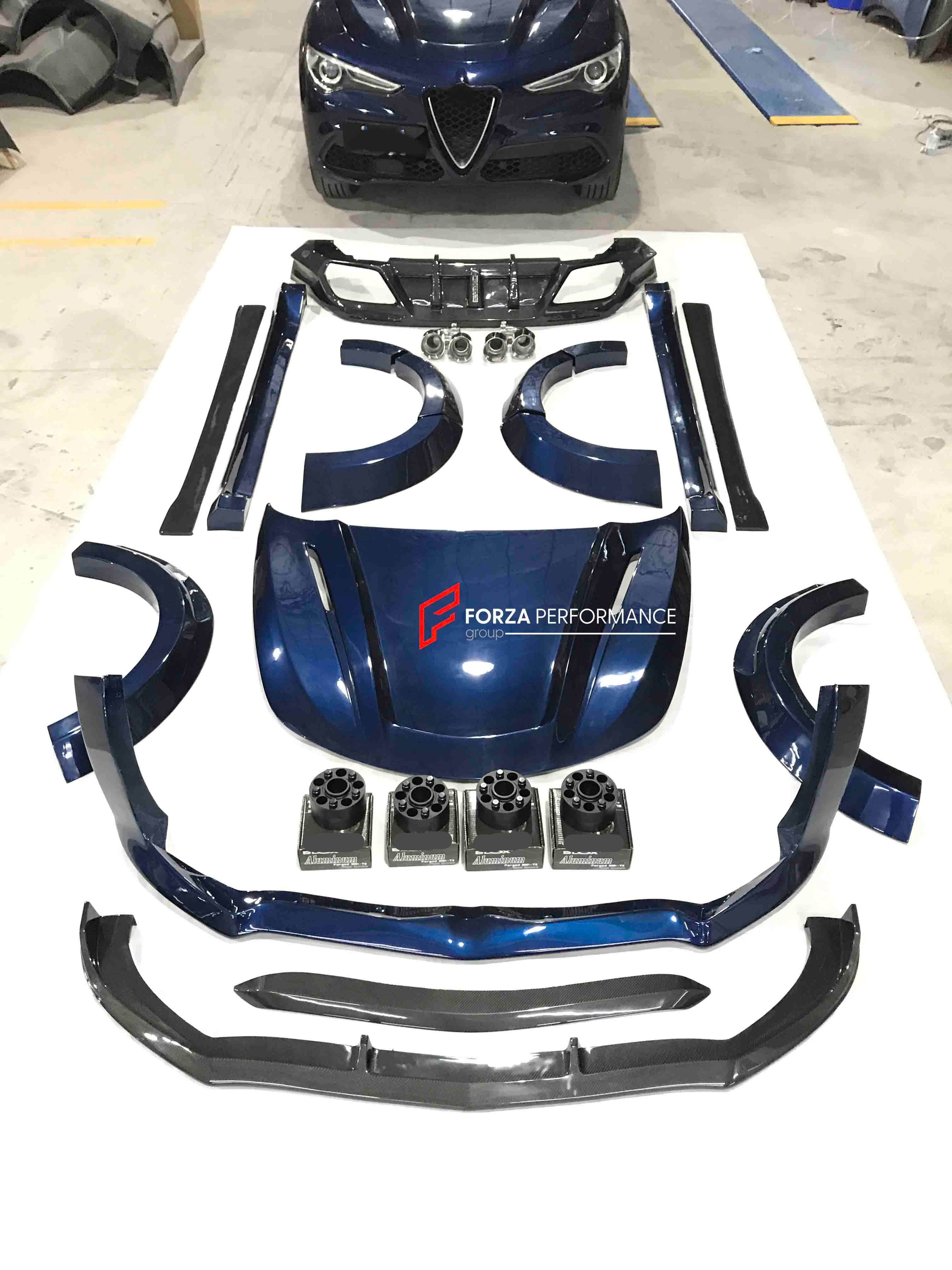 Bumper Kit | ALFA ROMEO STELVIO 2023 Bumper Kit | ALFA ROMEO STELVIO 2023